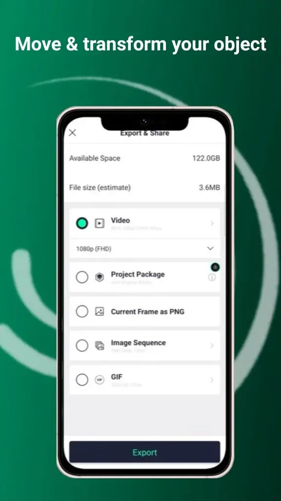 working screen shoots of Alight Motion Mod APK