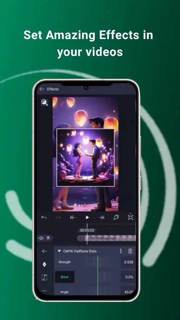working screen shoots of Alight Motion Mod APK