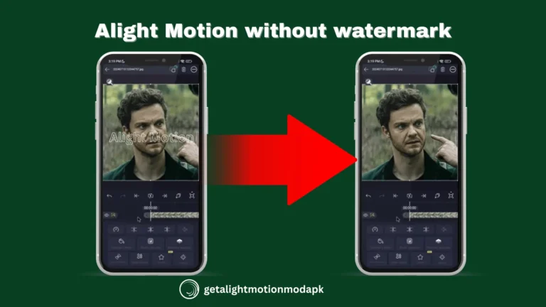 watermark removal in Alight Motion