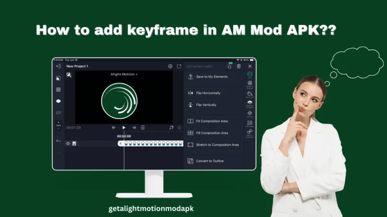 adding keyframe in Alight motion best guide 2025