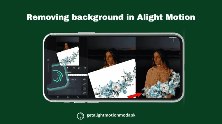 How to remove background in Alight Motion